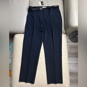 NWT - Mango Women’s Dress Pants with Belt - Size 12